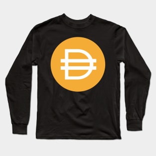 Dai  Crypto Dai  Token Dai  Cryptocurrency coin token Long Sleeve T-Shirt